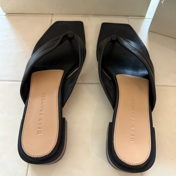 Dear Frances Black Women's Sandals - Picture 3 of 7